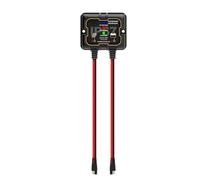 NONDK for, Gel& Lithium Battery Support Panel, Waterproof 10A 12V Solar Charge Controller,Portable Intelligent