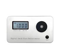 NONDK for Jewelry Tester Identification Tools, for Jewelry, with LCD Screen, Refractometer for Gemstones, Refractive Index 1.300 to 3.000