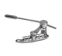 NONDK For LP Tremolo Bridge LP Tailpiece 10.5 String Distance Guitar Modified Silver