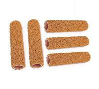 NONDK for Painting Walls Popcorn Ceiling 9Inch 5Pcs Textured Paint Roller Small Roller for Home Improvement