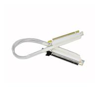 NONDK For PCIE 5.0 X16 Graphics Card Extension Cable for PC- GEN5 GPU Adapter Cable 270 Degree Turn, 64GB/S Bandwidth, Right Out-Right in Design 50CM