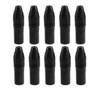 NONDK For Speaker Transmission Compatible 10Pcs DIY Microphone XLR 3Pin Male Plug Connector Cable Solder Plug MIC Adapter Earphone Light