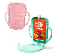 NONDK for Toddlers, Squeeze Proof Spill-Proof 2 Pack Food Baby Pouch Holder Fits Most Pouches with Handles A