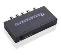 NONDK Full HD 1080P for DVD HDTV Camera Compatible 1x4 SDI Splitter 3G/HD/SD Multimedia Signal Extender 4 Ports Split