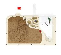 NONDK Funny Ant Nest Home with Sand Ant Castle Children Educational Bio Art Underground Ecology Ant Farm Ant Cage