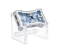 NONDK Gaming USB HUB 2-To-3 Port Extender-HMLAB HUB Lite, 8K Hz High-Speed, HM HUB with OLED Display Button Control Stand