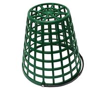 NONDK Golf Basket Golf Container with Handle Ball Rack for Stadium Outdoor Sports Green