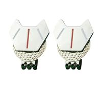 NONDK Golf Marker Hat Clip for Positioning Alignment, Player Position Marking Cap Badge, Suitable for All Golfers,B