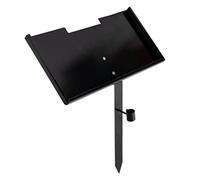 NONDK Grave Marker Stand Wrought Iron Memorial Holder for Cemetery Site