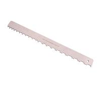 NONDK Guitar Neck Notched Straight Edge Luthiers Tool Fret Rocker Leveler for Guitar Fingerboard and Frets