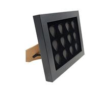 NONDK Guitar Pick Display Case,Wall Mount or Tabletop Guitar Pick Holder Frame, Storage Case