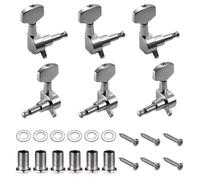 NONDK Guitar Tuning Pegs 6 Pieces Guitar String Knobs Head Tuners for Electric or Acoustic Guitars(3 Left+ 3 Right)