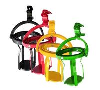 NONDK Gyroscopic Cup Holder 3D Motorcycle Drink Holder No Spill Self Leveling Cup Holder Clamp Adjustable Clip on Cup Holder