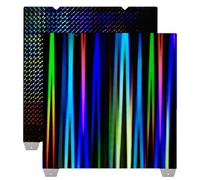 NONDK H1H 3D Printer Platform K1 K1C Sheet 235x235mm,Smooth H1H Build Plate Spring Steel Print Bed,A