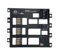 NONDK Hard Disk Backplane SFF8643 to 4-Bay Hard Drive Backplane for Nas Storage Server