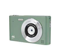 NONDK HD 1080P 2.4 Inch 240 x 320 Digital Camera Rechargeable Cameras with Zoom 16 x Compact Camera 44 MP Green