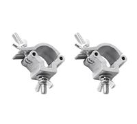 NONDK Heavy Duty Single Head Swivel Clamp DJ Light Clamp Stage Lighting Clips for LED Par Moving Head Beam Spot Clamps