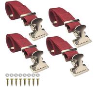 NONDK High Work for Secure& Comfortable Drylue Drywall Stilt Replacement Straps(4PCS)-Adjustable Nylon Leg Straps Universal