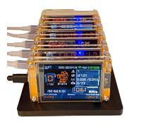 NONDK Home BTC Bitcoin 6X 1060KH/S + 6 Slots Stand Upgraded Harshrate Crypto Solo Miner 2.8" Display