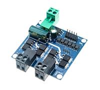 NONDK Industrial Grade L298 Logic PWM Speed Controller Module 7A 160W Dual Way DC Motor Drive Positive Negative