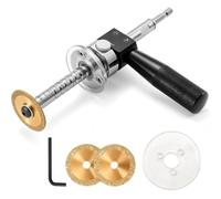 NONDK Inside Pipe Cutter Tool with Metal Handle and 1/4 Hex Shank Grip