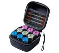 NONDK Insulin Fridge Holder Storage Case Insulin Vial Protector Holder 9-Slot Insulin Cooler Travel Case Organizer