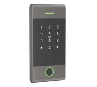 NONDK IP65 Rainproof Access Controller Reader TTLock APP Remote Control Metal Support Fingerprint Card Password App Black