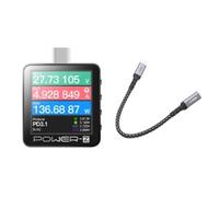 NONDK KM003C PD3.1 QC5.0 Fast Charging USB-C Portable Digital Voltmeter and Ammeter Tester with 140W Cable Power Bank Functionality