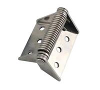 NONDK Large Load Bearing Self Closing Return Spring Iron Hinge for Industrial Machinery, Heavy Duty Large Size Gate Hinges 1P