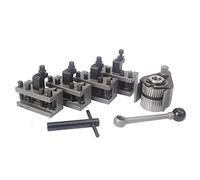 NONDK Lathe Quick Change Tool Post Set WM210V&WM180V&0618 12X12mm Tool Rest for Swing Over Bed 120-220mm