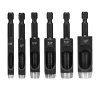 NONDK Leather Hole Punch Set 6 Pcs Carbon Steel Hollow Punch with Tips | Can double as a foam hole cutter for crafts, bookbinding, and gaskets, expanding your project options leather.