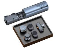 NONDK LED Display Noise-Canceling Wireless Lavalier Mic, Portable Charging Case for Interview, Vlogging, Podcast Recording