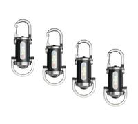 NONDK LED Flashlight Keychain Rechargeable,Waterproof Portable Light for Camping and Outdoor Activities