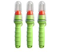 NONDK LED High Waterproof Emergency Lights for Boat Flares, 3PCS Marine Warning Light for Outdoor Boating Traffic Signals