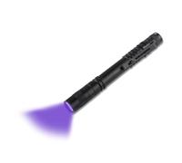 NONDK LED Portable Handheld Flashlight Waterproof Mini UV Pen Light Torch Lamp Banknote Pet Urine Stain Detector