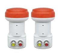 NONDK Low-Noise Amplifier Doubly Fed Low-Noise Amplifier 2Pcs Dual-Output LNB KU-BAND SR-3602ACE Digital K-Band Universal