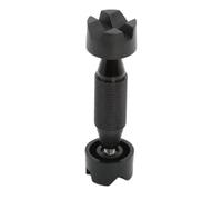 NONDK Luthier Guitar Tool Metal Brace Repair Jack Sound Beam Support for Musical Instruments Black