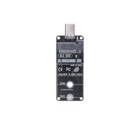 NONDK M. 2 SSD Adapter Card 2242 M. 2 to USB3.2 NVME NGFF Dual-Mode Protocol RTL9210B Chip 10Gbps USB 3.2 GEN2 Type-C Riser