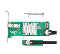 NONDK M. 2 to 10G SFP+ Fiber Optic Network Card Single Port JL82599EN Chip X520-DA1 M Key10GbE Ethernet Adapter