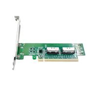 NONDK Mainboard Adapter PE5160-4IL PCIe5.0 X16 to MCIO 8I Adapter Board Requires Mainboard Support Split Card