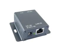 NONDK MAX30W Gigabit Powered Device Adapter POE Injector 9-36V In/48V Out Supports Solar Charging Portable Charger Power Feeding