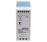 NONDK MDR-40-24V 24V 40.8W Din Rail Power Supply Ac-Dc Driver Voltage Regulator Power Suply 100V-240V