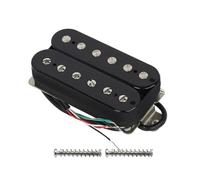 NONDK Metal Guitar Bridge Pickup,4-Wire Double Coil Pickup for Electric Guitar Enhance Guitar'S Sound Quality