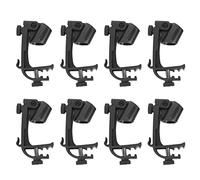 NONDK Microphone Clip 8 Pieces Drum Clip Microphone Clip One Shock Microphone Stand Musical Instrument Accessories One of Blows