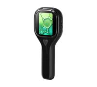 NONDK Microscope Magnifier withLED Lights Magnifier Magnifying Glass withLight Chip Print Textile Inspection Black