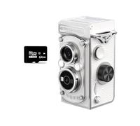 NONDK Mini Retro Camera Manual Joystick Digital Camera 64G Storage 1080p Video Recording for Birthday Gift Photos B