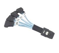 NONDK Mini SAS SFF-8087 to 4X SATA Male 3.0 SSD High Speed Data Transfer Cable 1 to 4 0. Computer Cables Hardware Cables