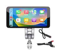 NONDK Motorcycle 6.5Inch Bluetooth Display Wireless CarPlay Android Auto Removable Bracket IP67 Waterproof Screen Monitor