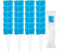 NONDK Mouth Swabstick for Elderly Dry Mouth 150Pcs Disposable Oral Cleaner Swabs-Sponge-Toothettes Waterless Brush Toothbrush