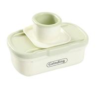 NONDK Multifunctional Garlic Cutter - Manual Vegetable Slicer,Compact Kitchen Gadget for Garlic,Ginger,Easy to Use and Clean B